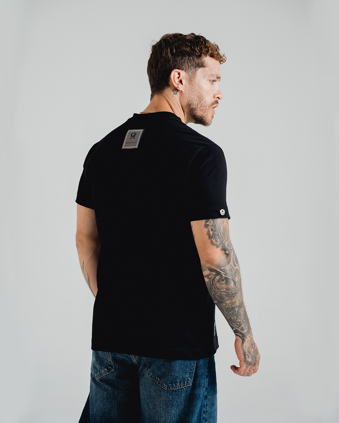 Camiseta Watercolor Negra