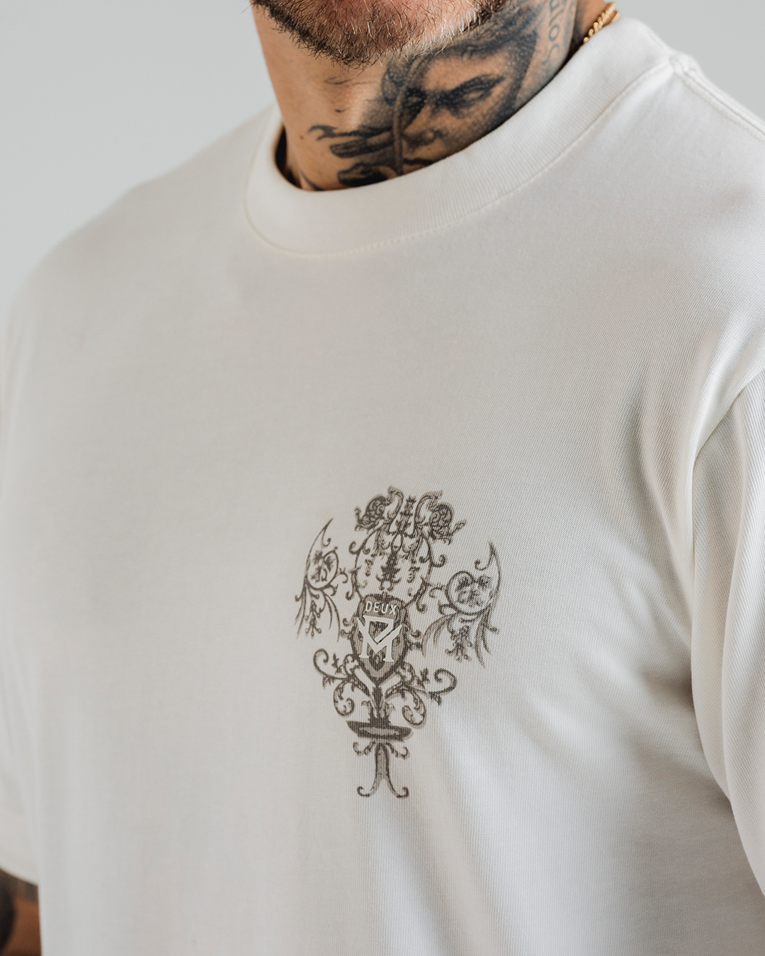 Camiseta Arabesco Ivory