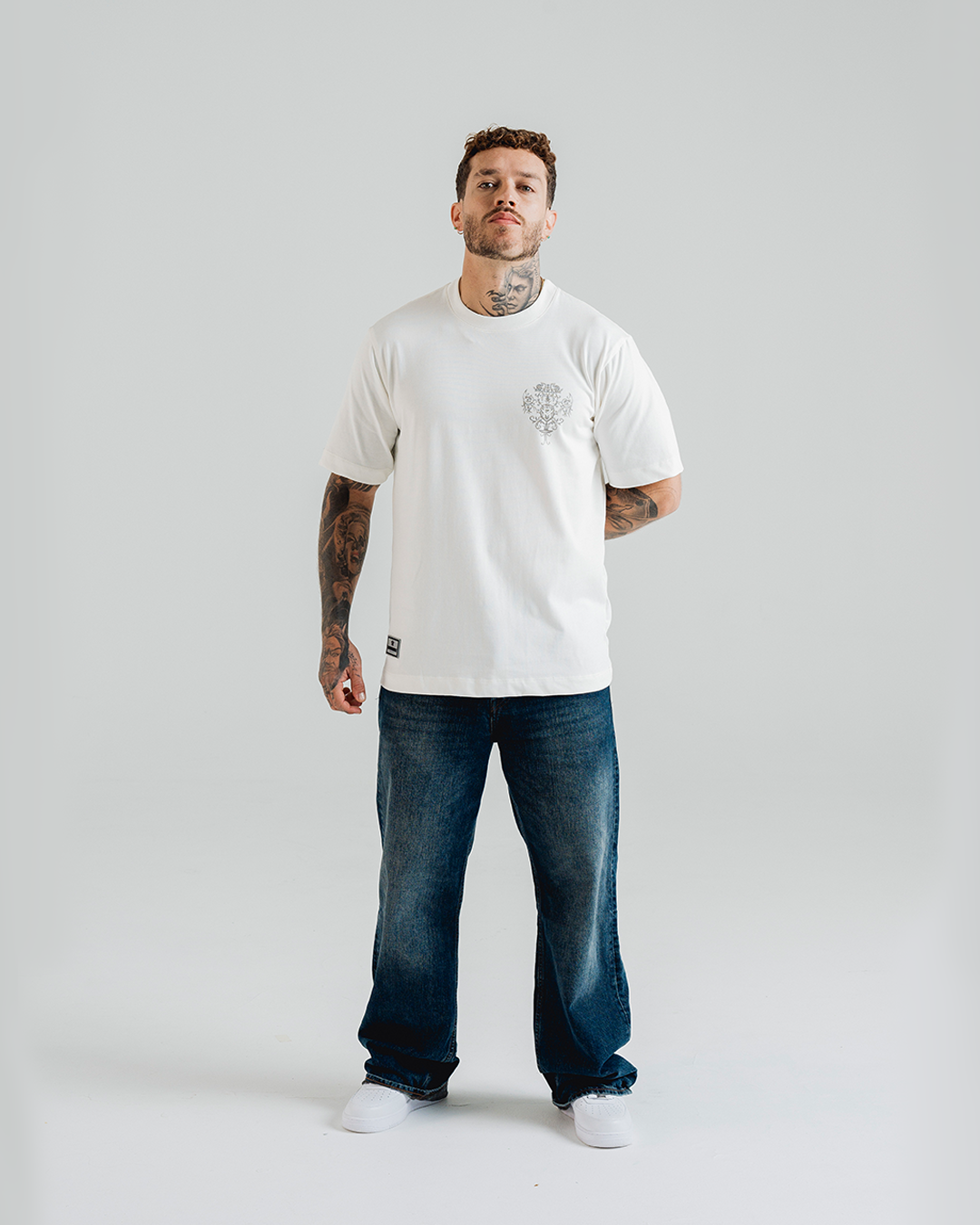 Camiseta Arabesco Ivory