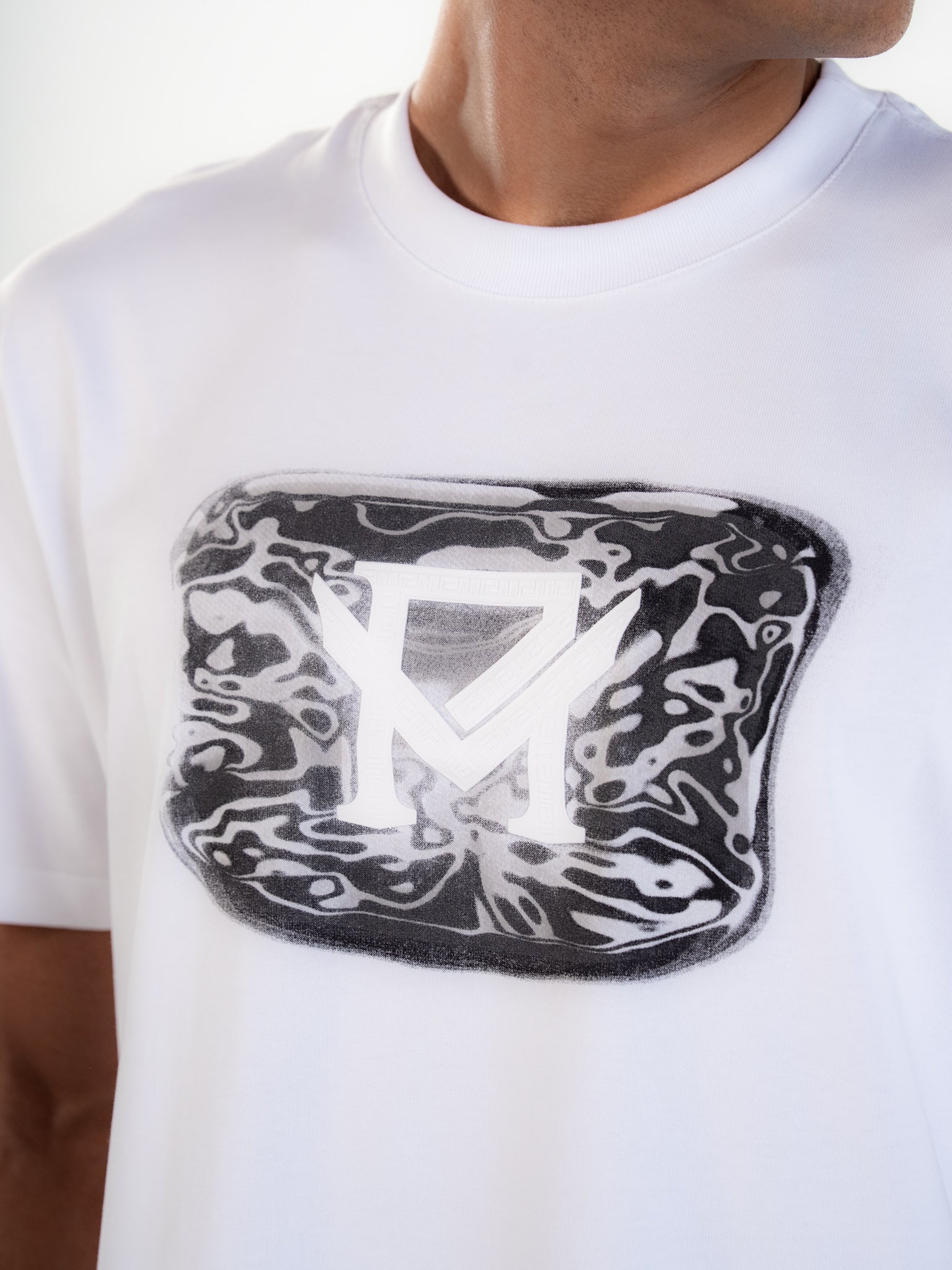 CAMISETA WATERCOLOR BLANCA