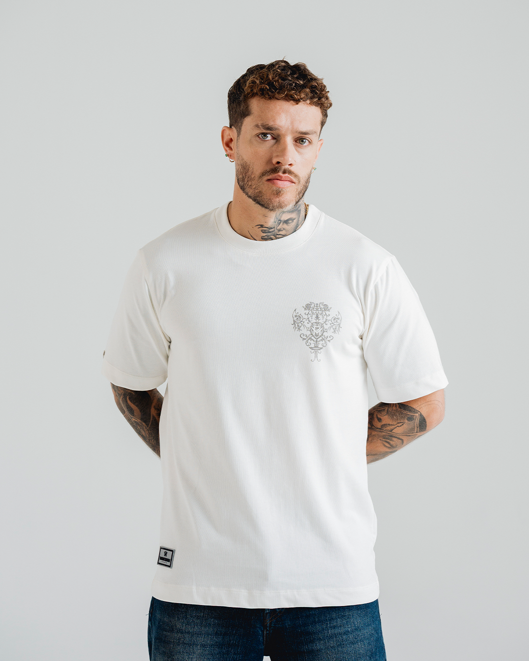 Camiseta Arabesco Ivory