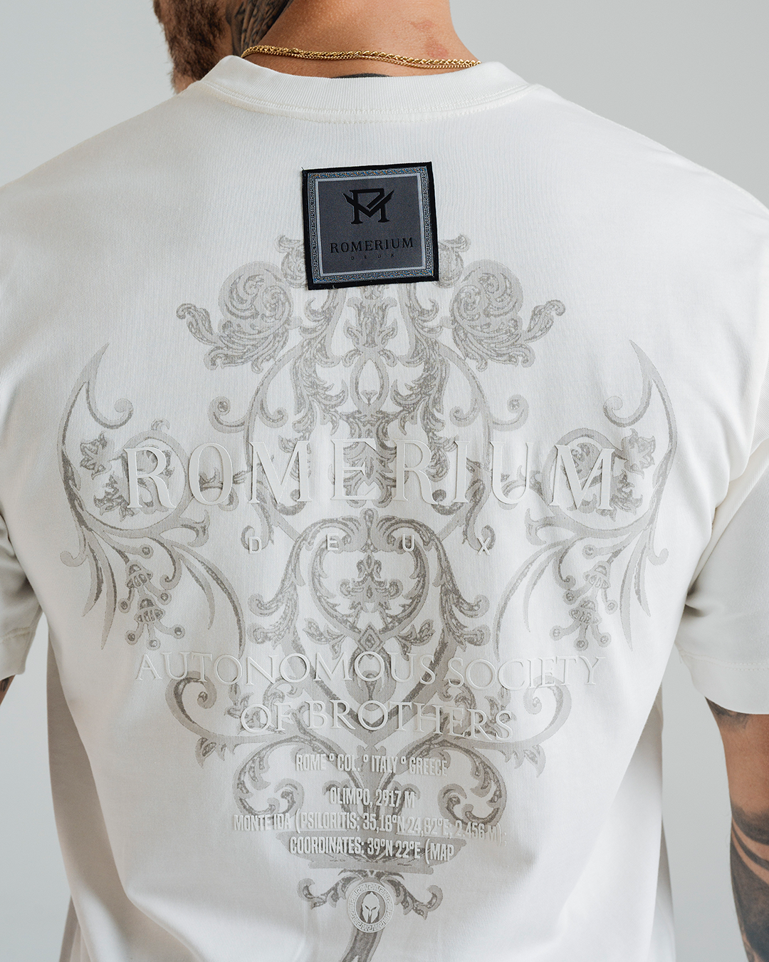 Camiseta Arabesco Ivory