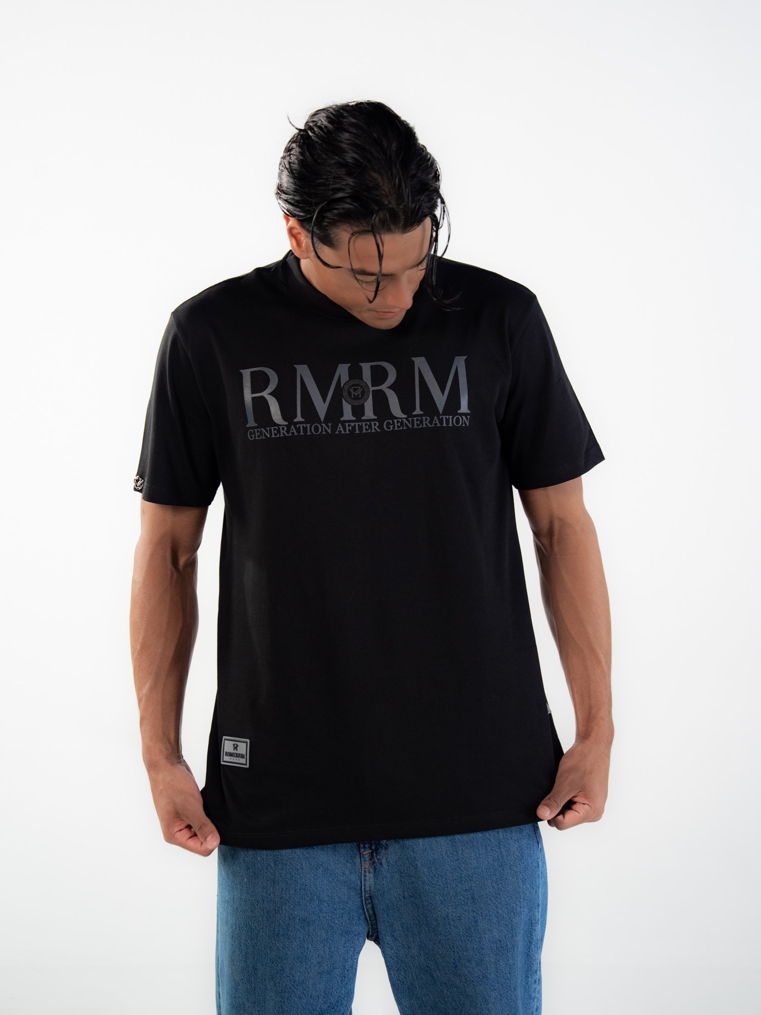 CAMISETA RM NEGRA